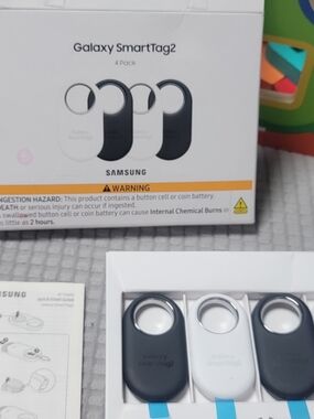 Samsung Galaxy SmartTag2 4-Pack - Black & White